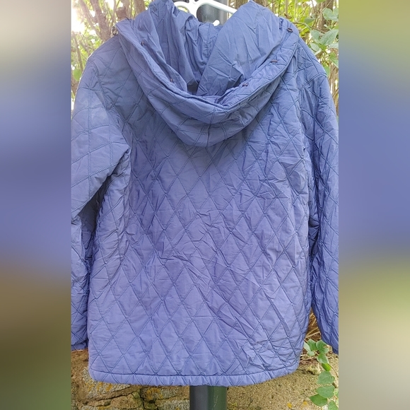 Post Card Italy quilted diamond Ski Jacket SZ.10 - Picture 2 of 12